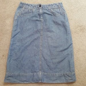 Calvin Klein Jean skirt